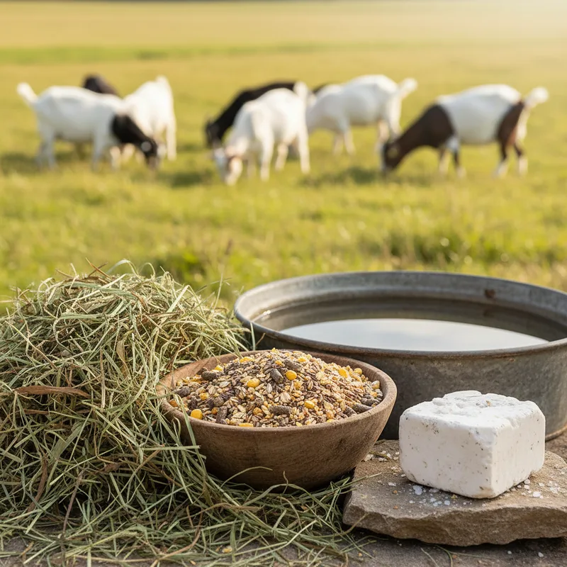 Alimentation des chèvres : les bases d'une nutrition équilibrée