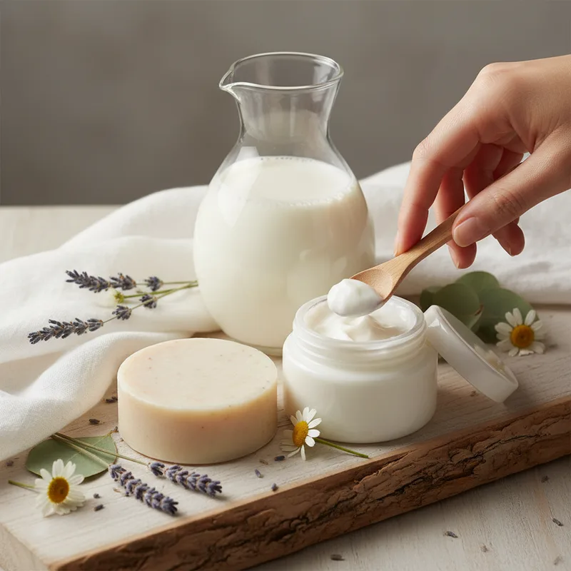 Cosmétiques au lait de chèvre : des soins naturels pour la peau