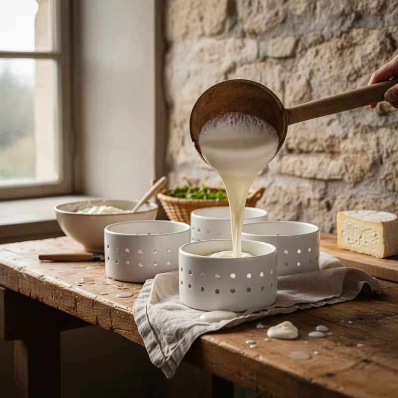 Faire son fromage de chèvre : guide pratique du lait au fromage
