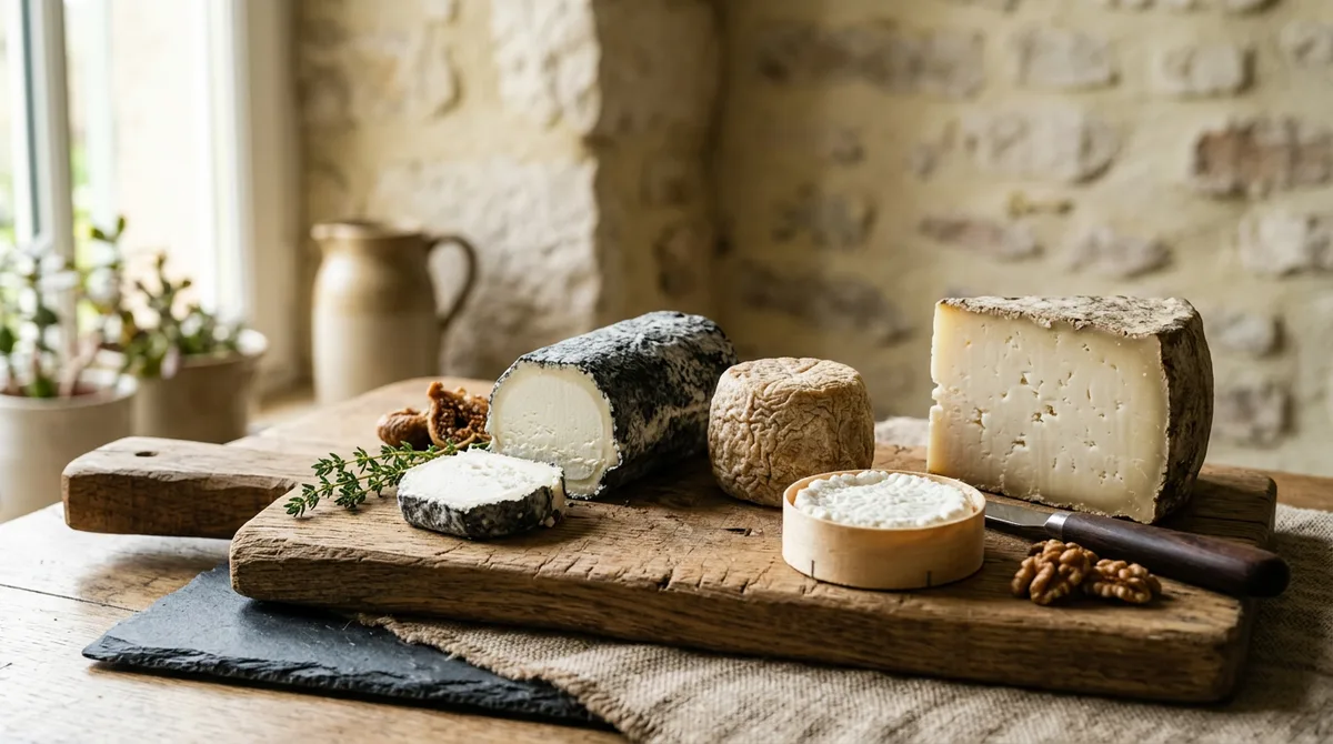 Liste des fromages de chèvre : types, affinage et AOP